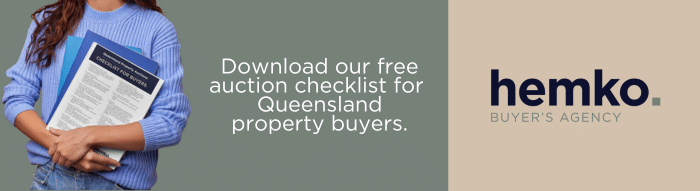 Download Queensland auction checklist for buyers